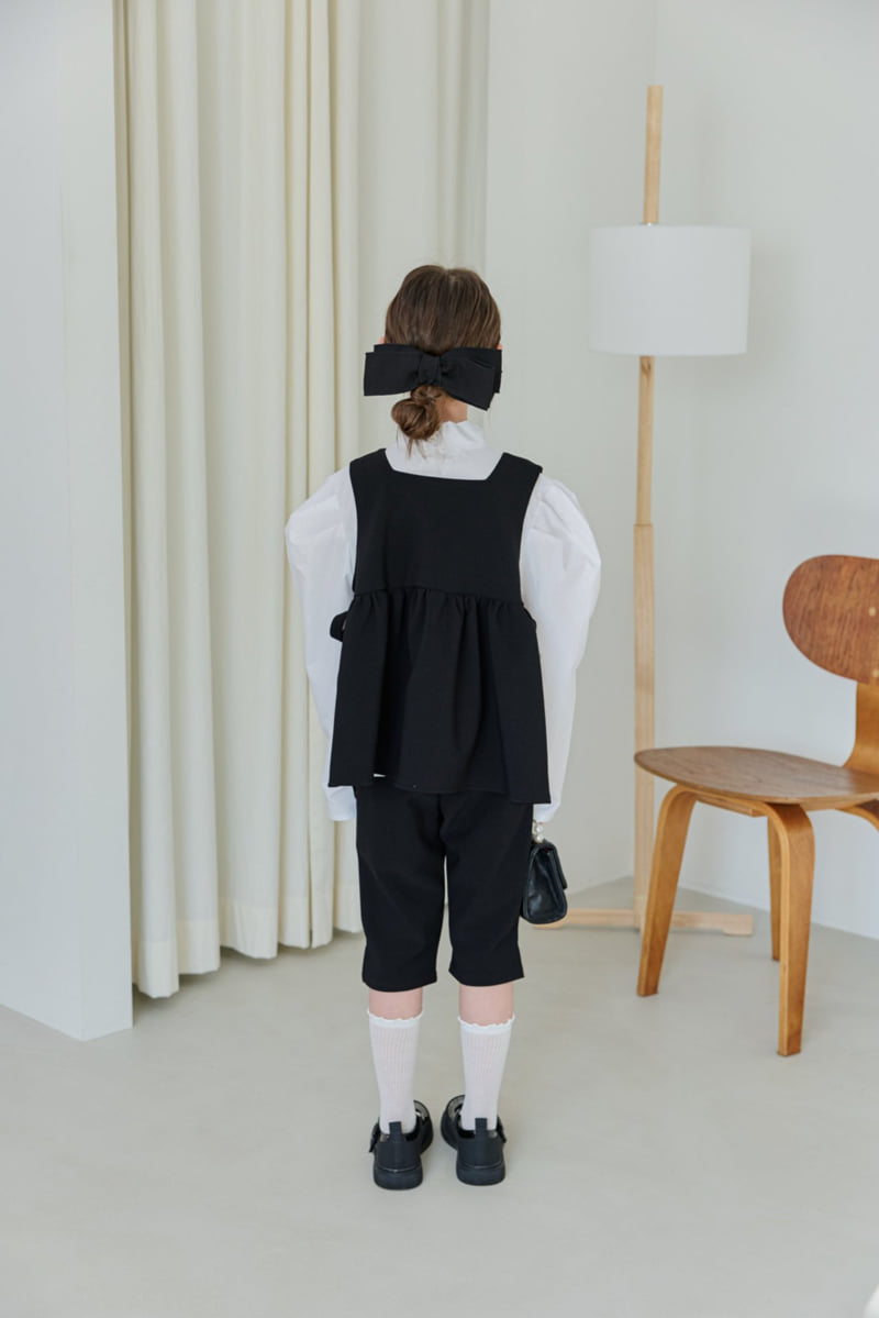 Dore Dore - Korean Children Fashion - #kidzfashiontrend - Embroidered Slacks - 12