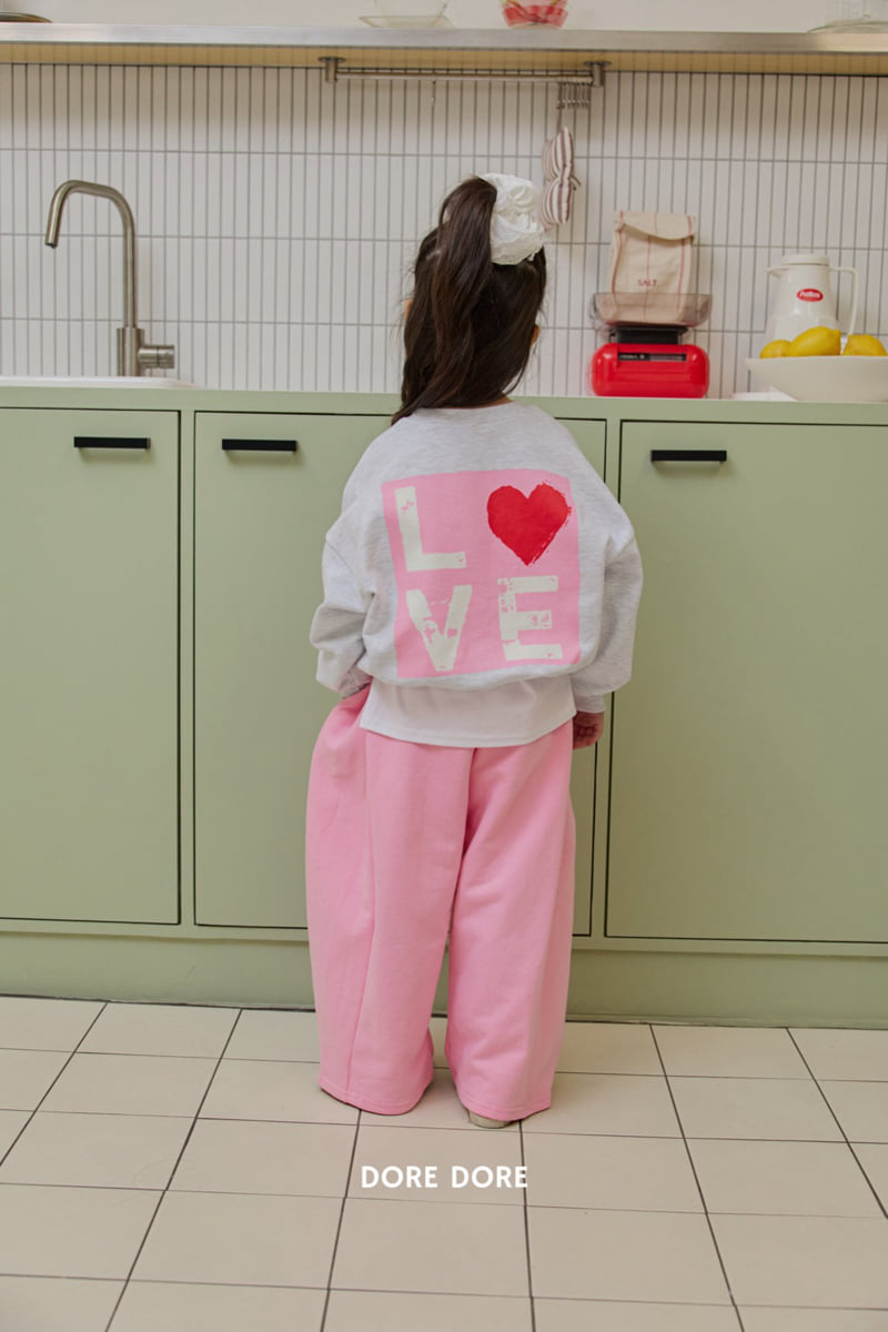Dore Dore - Korean Children Fashion - #littlefashionista - Balloon Terry Pants - 8