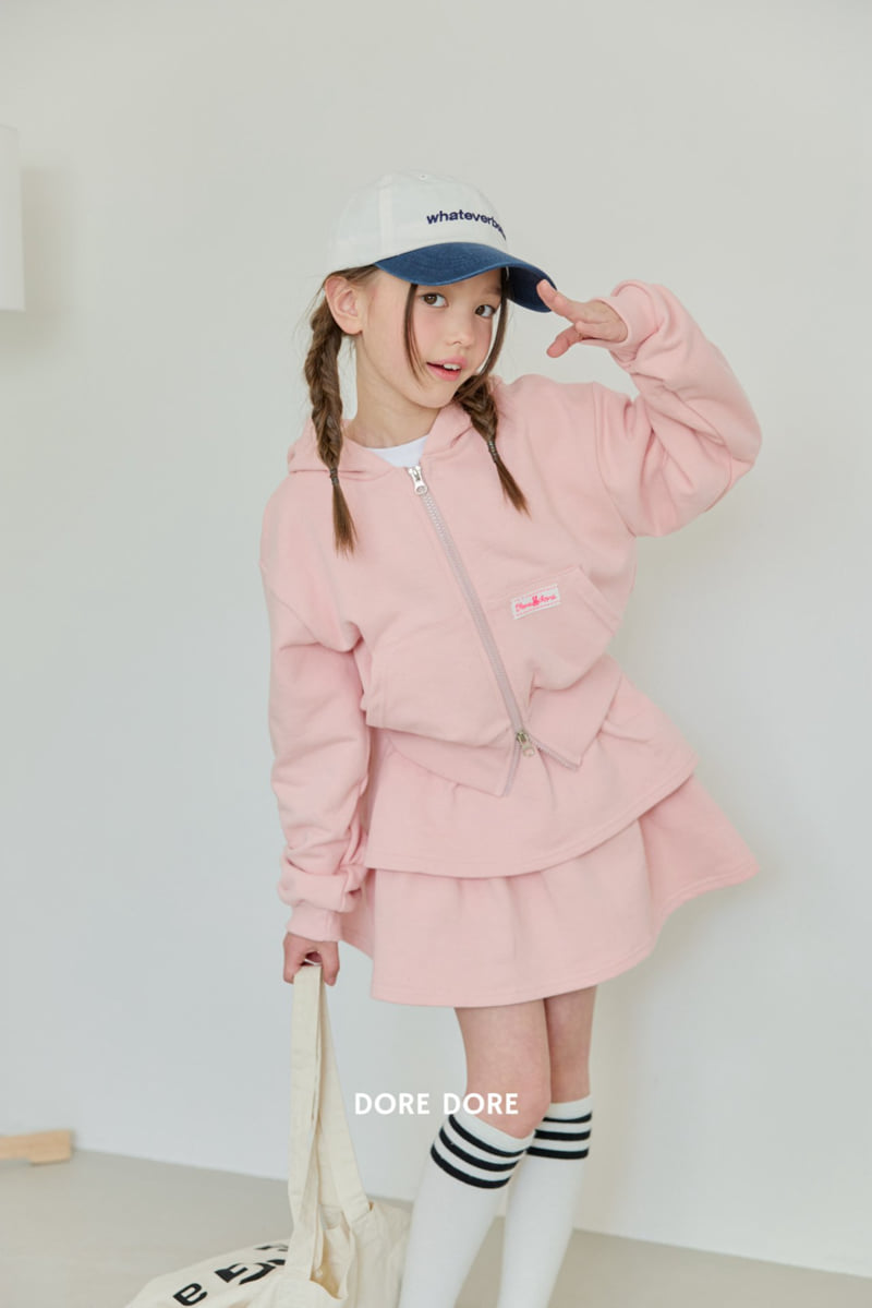 Dore Dore - Korean Children Fashion - #littlefashionista - Bunny Hood Zip-Up - 7
