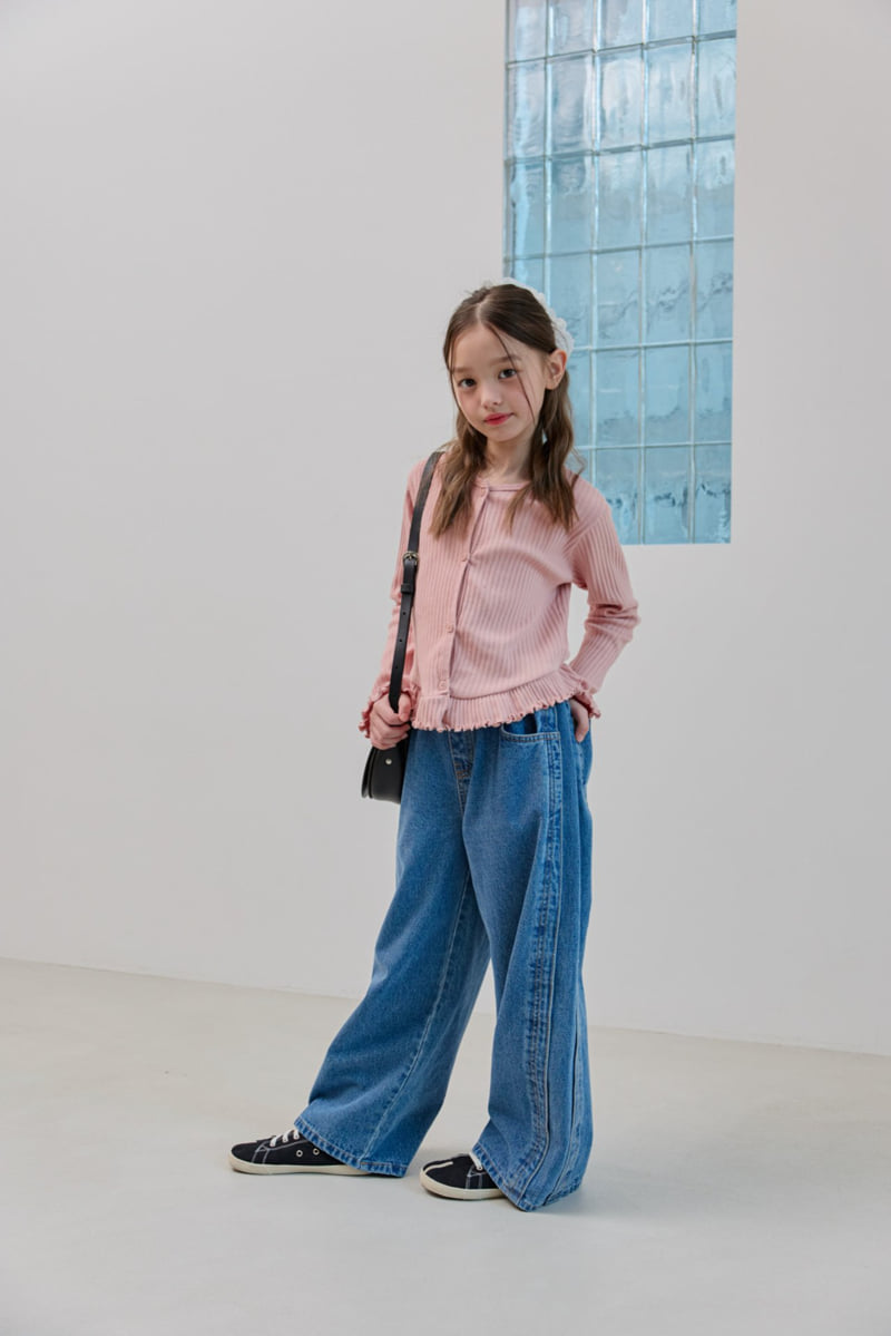 Dore Dore - Korean Children Fashion - #littlefashionista - Fresh Denim Pants - 11