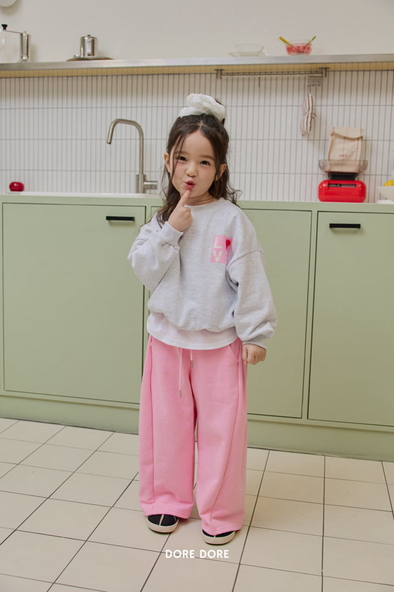 Dore Dore - Korean Children Fashion - #magicofchildhood - Balloon Terry Pants - 9