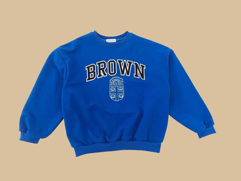 Dore Dore - Korean Children Fashion - #magicofchildhood - Brown Graphic Sweatshirt - 3