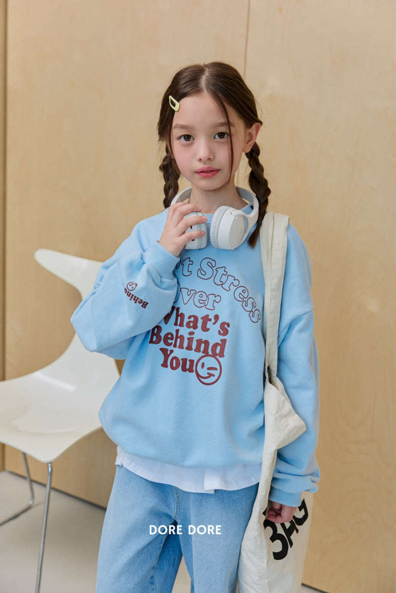 Dore Dore - Korean Children Fashion - #magicofchildhood - Don’t Stress Sweatshirt - 7