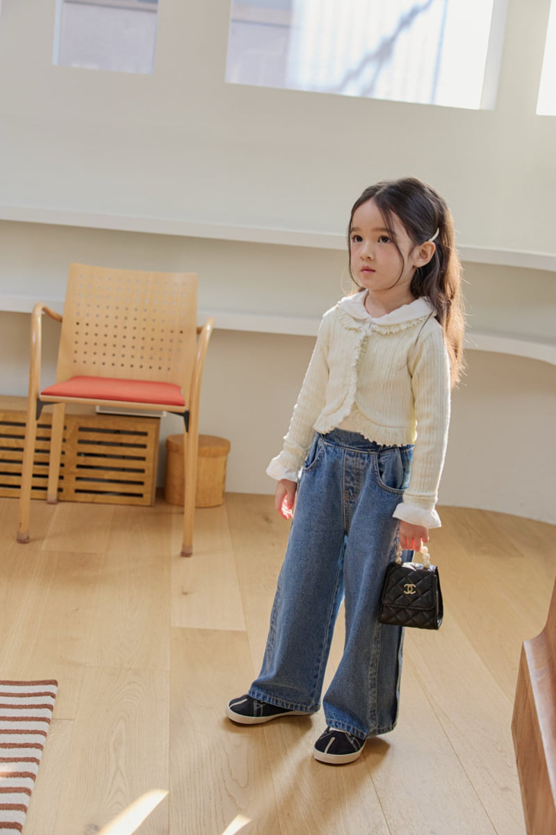 Dore Dore - Korean Children Fashion - #magicofchildhood - Petit Frill Cardigan - 10