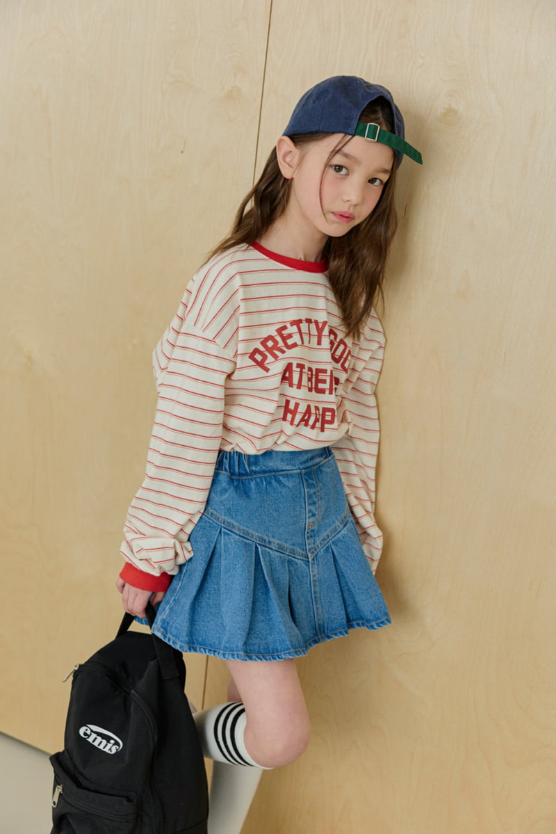 Dore Dore - Korean Children Fashion - #minifashionista - Pretty Stripe Tee - 10