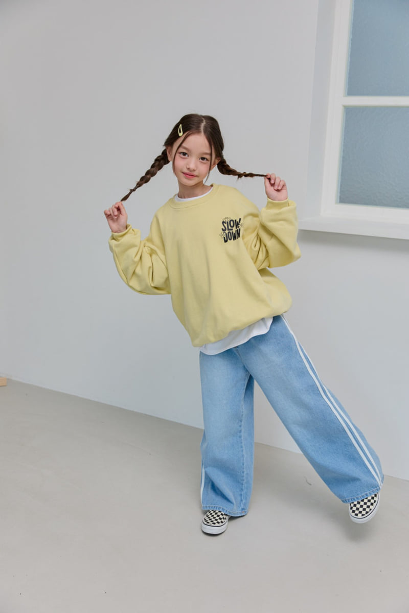 Dore Dore - Korean Children Fashion - #minifashionista - Double Stripe Brushed Pants - 9