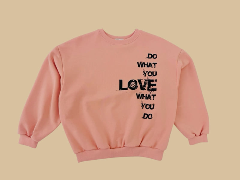 Dore Dore - Korean Children Fashion - #minifashionista - Lettering Sweatshirt - 3