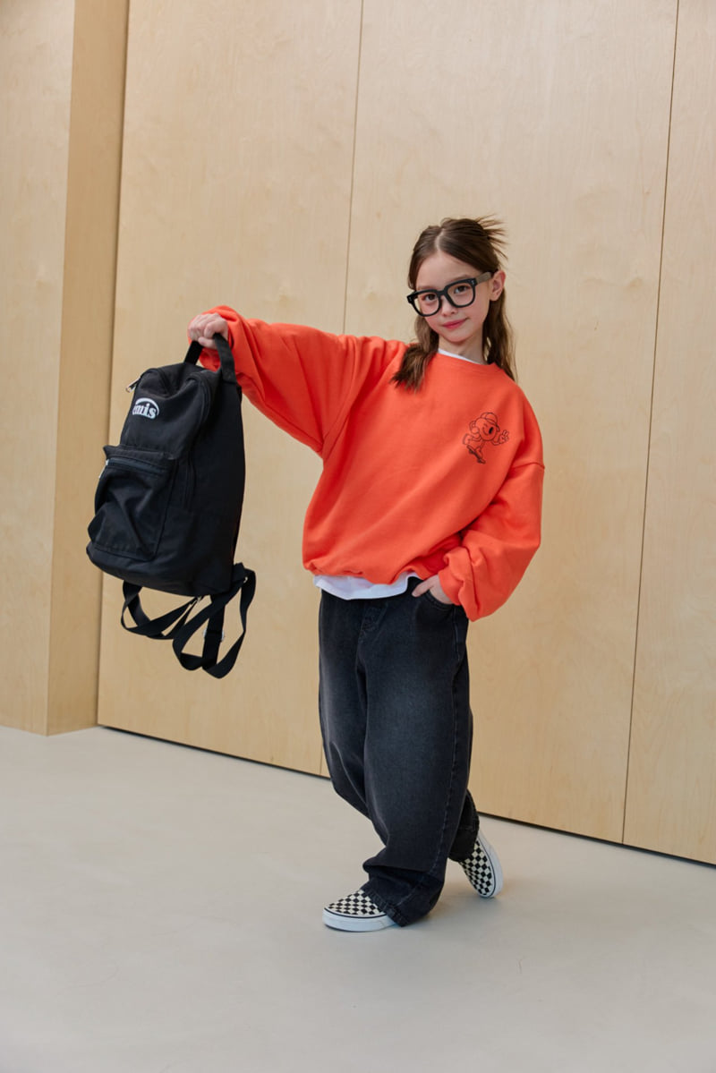 Dore Dore - Korean Children Fashion - #minifashionista - Heart Skate Sweatshirt - 10