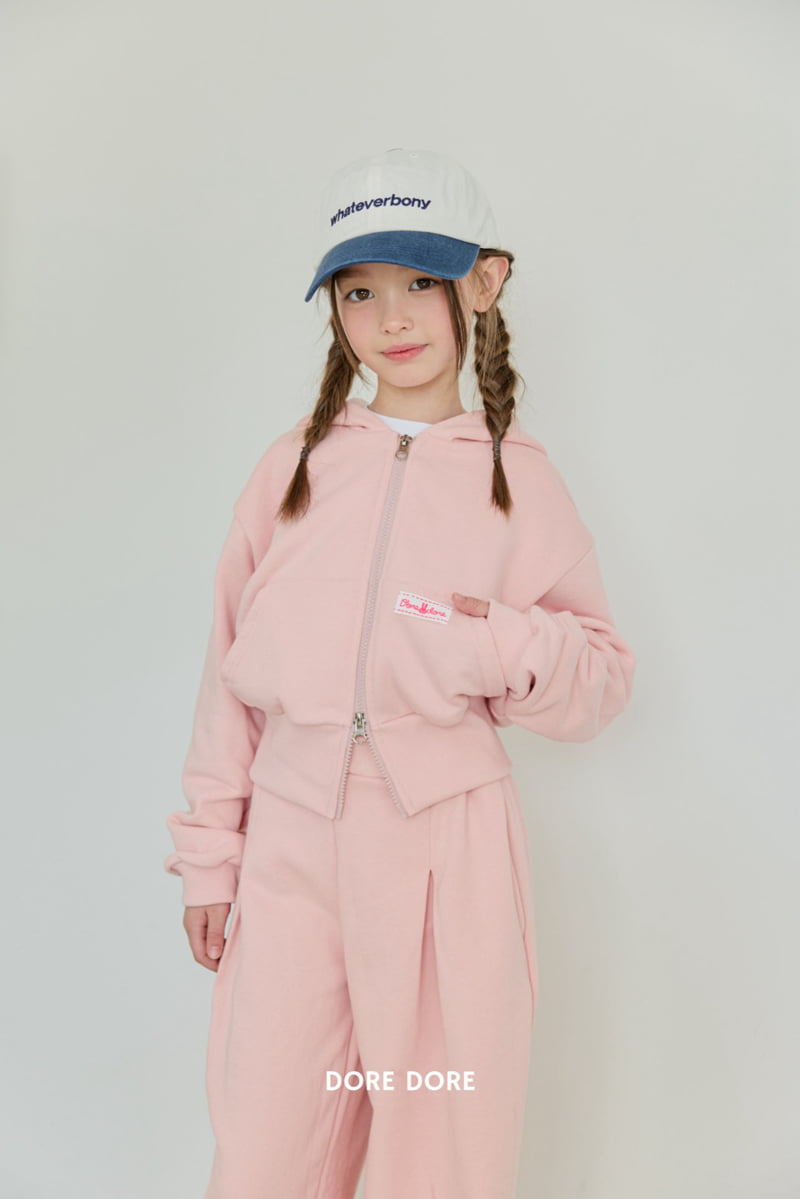 Dore Dore - Korean Children Fashion - #prettylittlegirls - Inverted Pleat Terry Pants - 7