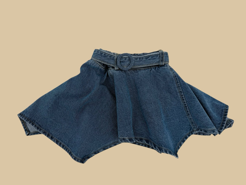 Dore Dore - Korean Children Fashion - #stylishchildhood - Belted Flare Skirt Pants