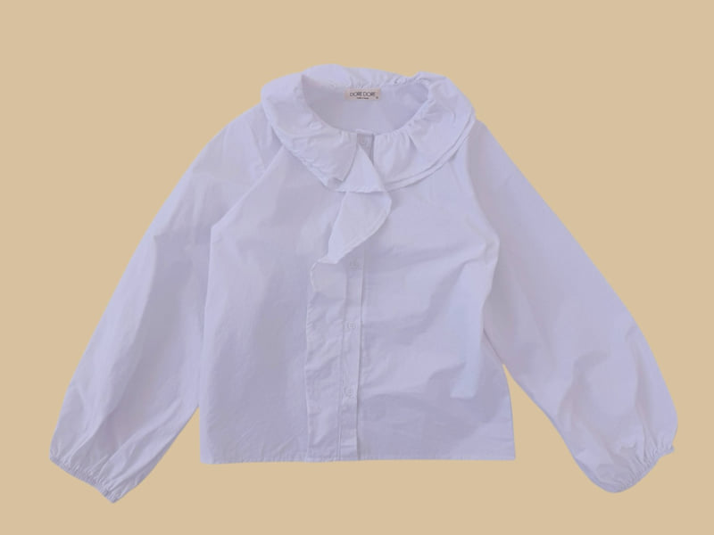 Dore Dore - Korean Children Fashion - #todddlerfashion - Pong Pong Blouse - 5
