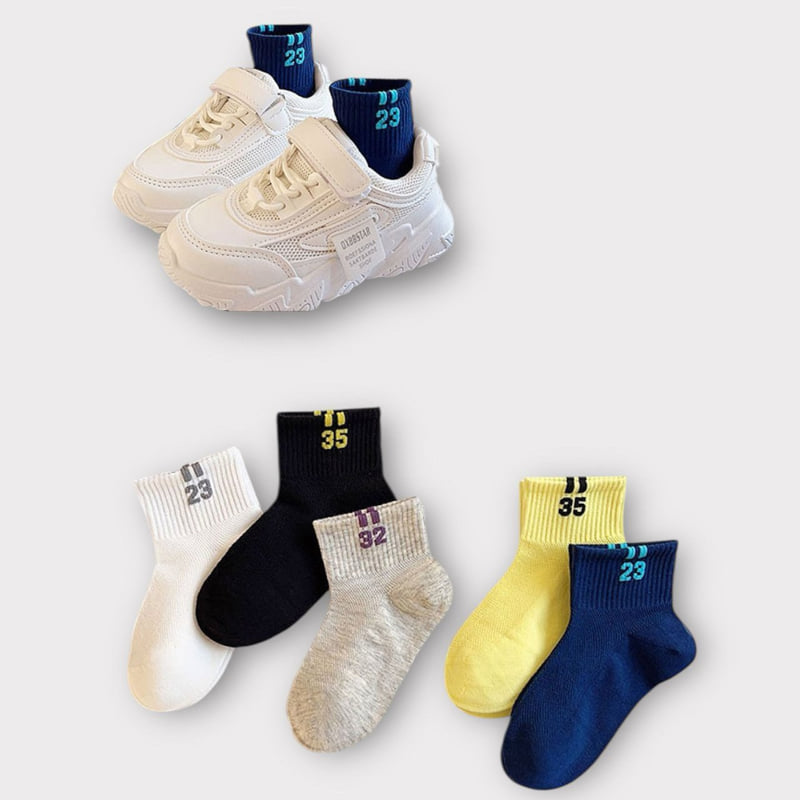 Dudie - Korean Children Fashion - #Kfashion4kids - Color Number Set (set of 5) - 6