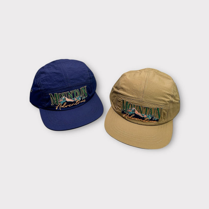 Dudie - Korean Children Fashion - #kidzfashiontrend - Embroidered Mountain Cap - 4