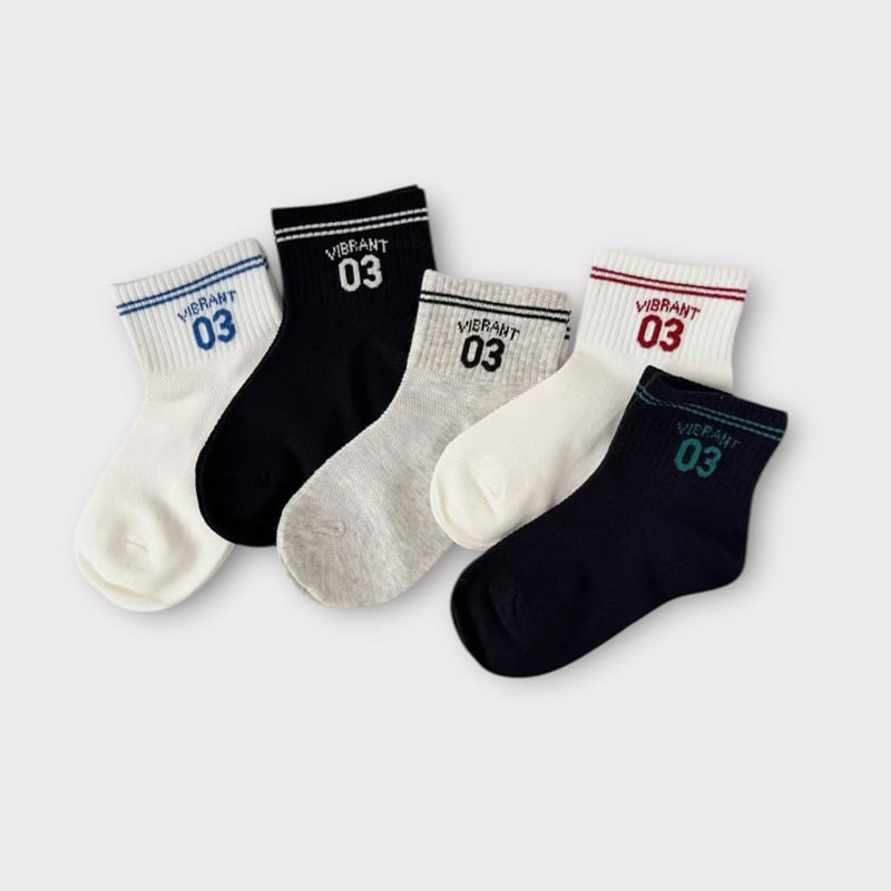 Dudie - Korean Children Fashion - #childofig - 03 Sports Set (set of 5) - 5