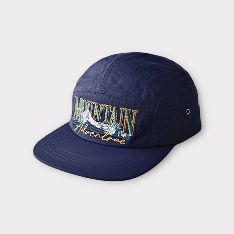 Dudie - Korean Children Fashion - #childofig - Embroidered Mountain Cap - 12