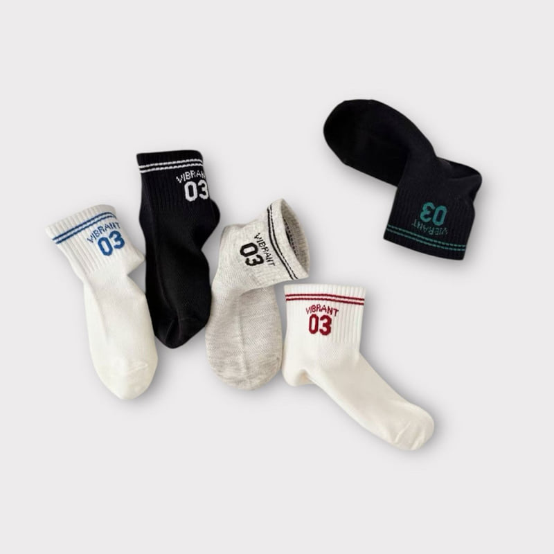Dudie - Korean Children Fashion - #childrensboutique - 03 Sports Set (set of 5) - 6