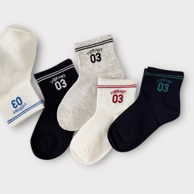 Dudie - Korean Children Fashion - #designkidswear - 03 Sports Set (set of 5) - 7