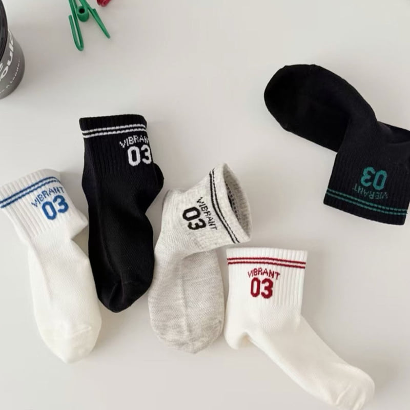 Dudie - Korean Children Fashion - #discoveringself - 03 Sports Set (set of 5) - 8