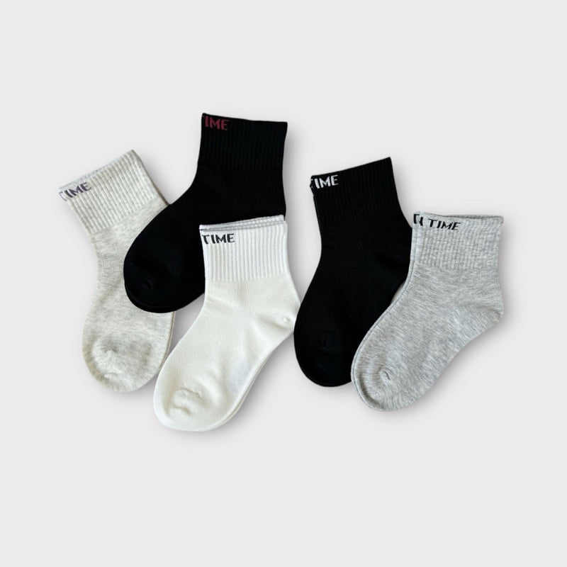 Dudie - Korean Children Fashion - #kidsshorts - Bell Set (set of 5) - 8