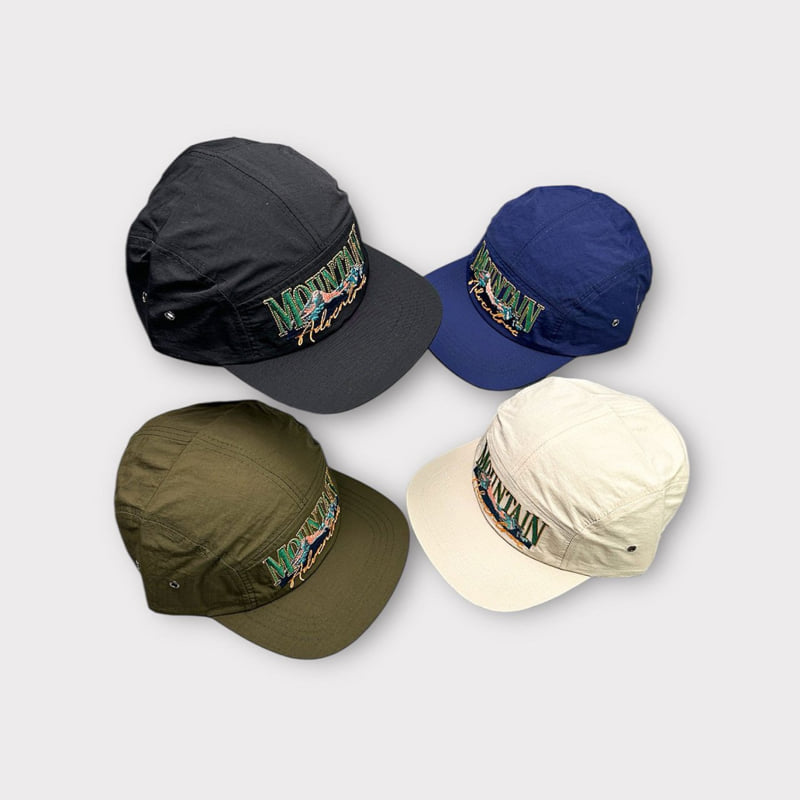 Dudie - Korean Children Fashion - #kidsstore - Embroidered Mountain Cap - 2