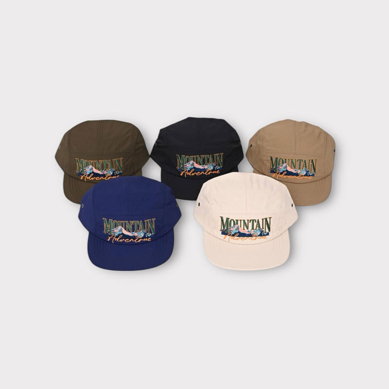 Dudie - Korean Children Fashion - #kidzfashiontrend - Embroidered Mountain Cap - 3
