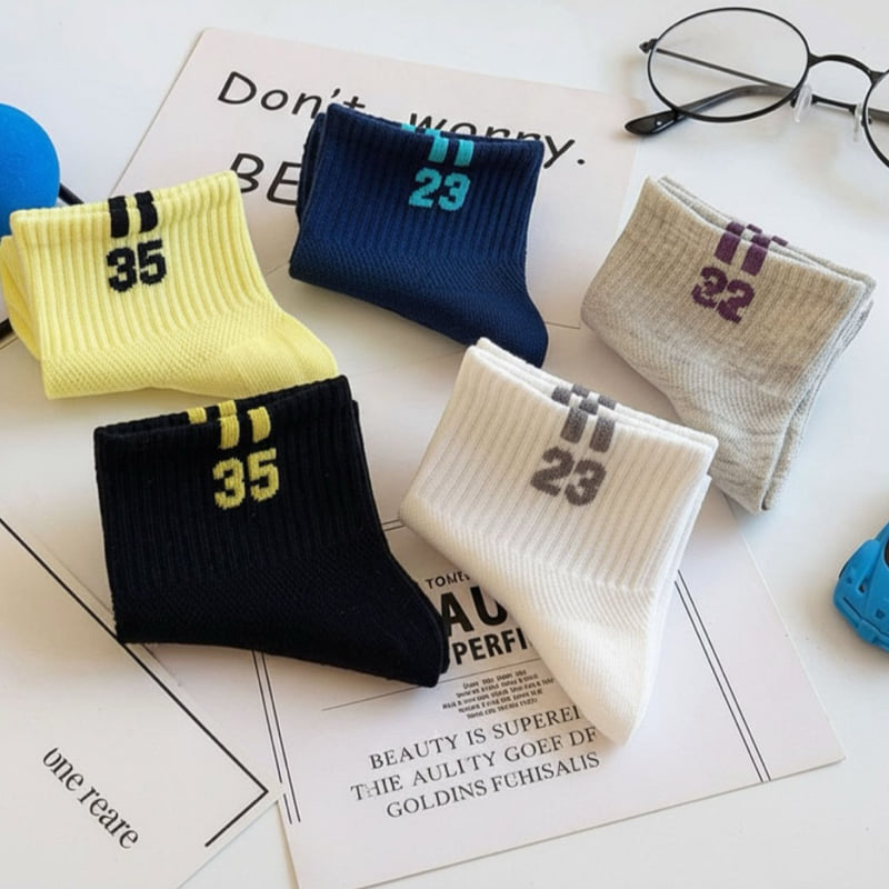 Dudie - Korean Children Fashion - #magicofchildhood - Color Number Set (set of 5) - 8