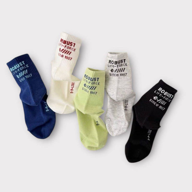 Dudie - Korean Children Fashion - #magicofchildhood - Robust Set (set of 5) - 4