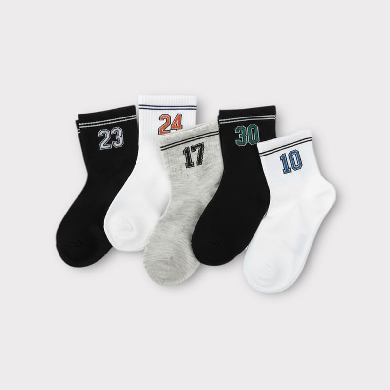 Dudie - Korean Children Fashion - #minifashionista - Tin Two Set (set of 5) - 8