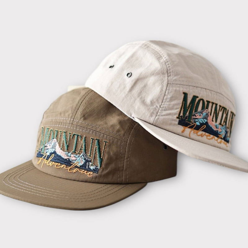 Dudie - Korean Children Fashion - #minifashionista - Embroidered Mountain Cap - 7