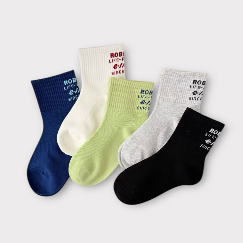 Dudie - Korean Children Fashion - #stylishchildhood - Robust Set (set of 5) - 8