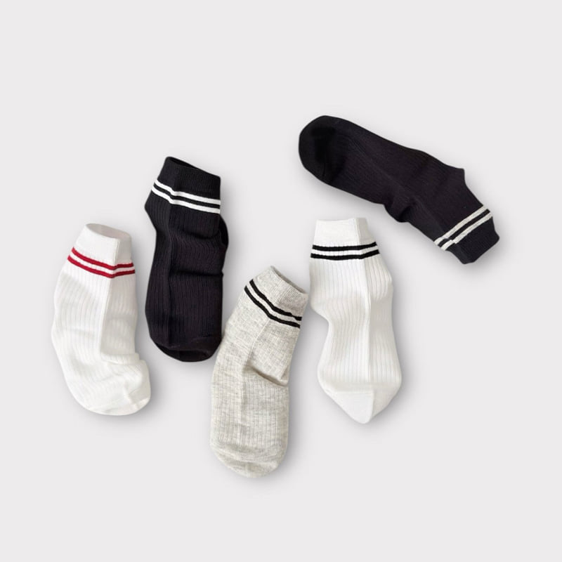 Dudie - Korean Children Fashion - #todddlerfashion - Dubay Set (set of 5) - 5