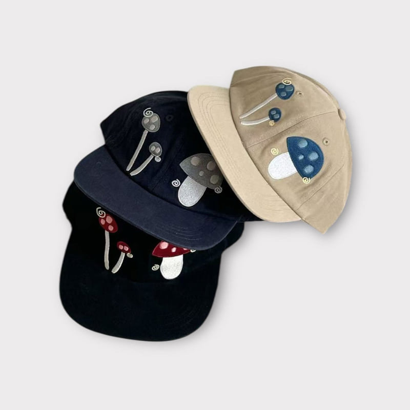 Dudie - Korean Children Fashion - #prettylittlegirls - Mushroom Cap - 4