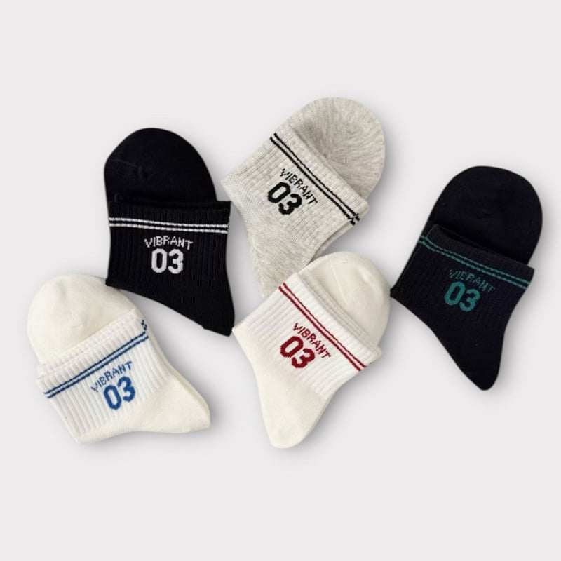 Dudie - Korean Children Fashion - #todddlerfashion - 03 Sports Set (set of 5) - 2