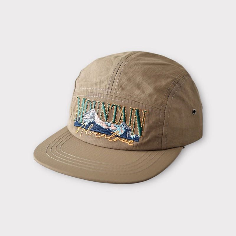 Dudie - Korean Children Fashion - #todddlerfashion - Embroidered Mountain Cap - 9