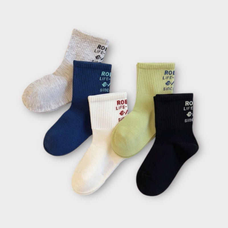Dudie - Korean Children Fashion - #toddlerclothing - Robust Set (set of 5) - 7