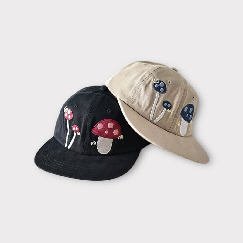 Dudie - Korean Children Fashion - #toddlerclothing - Mushroom Cap - 5