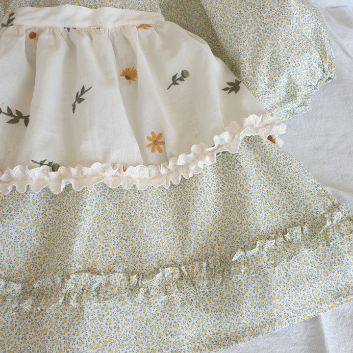 Eclair - Korean Children Fashion - #childrensboutique - Cutie Apron - 7