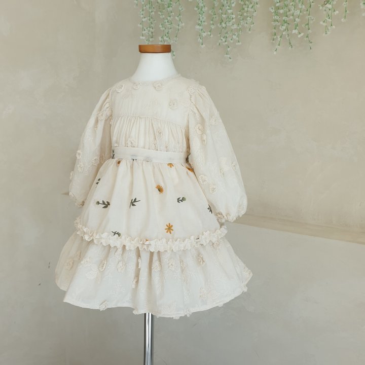 Eclair - Korean Children Fashion - #designkidswear - Cutie Apron - 8