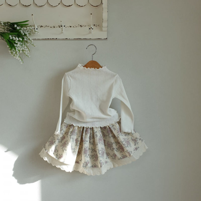 Eclair - Korean Children Fashion - #discoveringself - Monet Skirt - 3