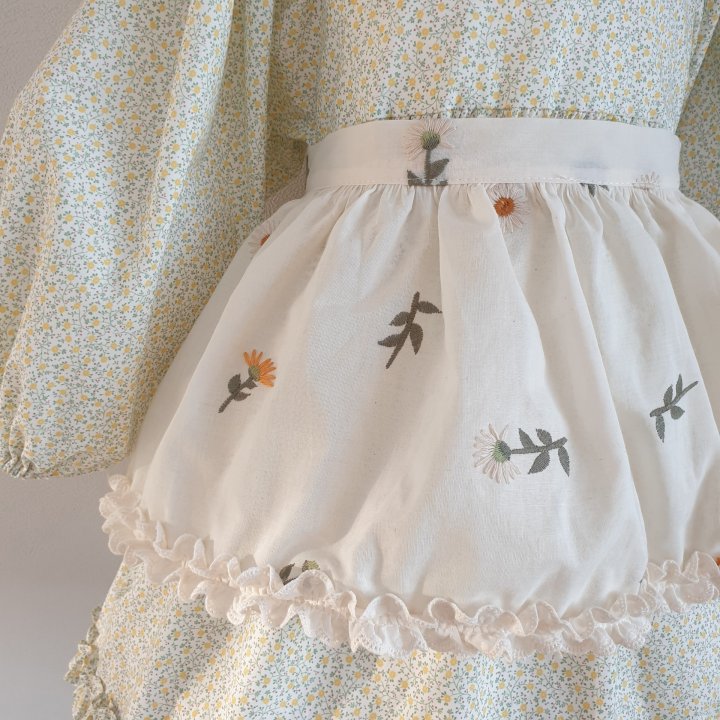 Eclair - Korean Children Fashion - #kidsshorts - Cutie Apron - 11