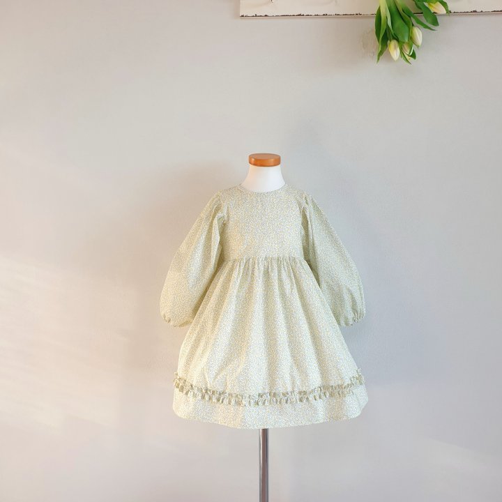 Eclair - Korean Children Fashion - #prettylittlegirls - Fringe One-piece - 3