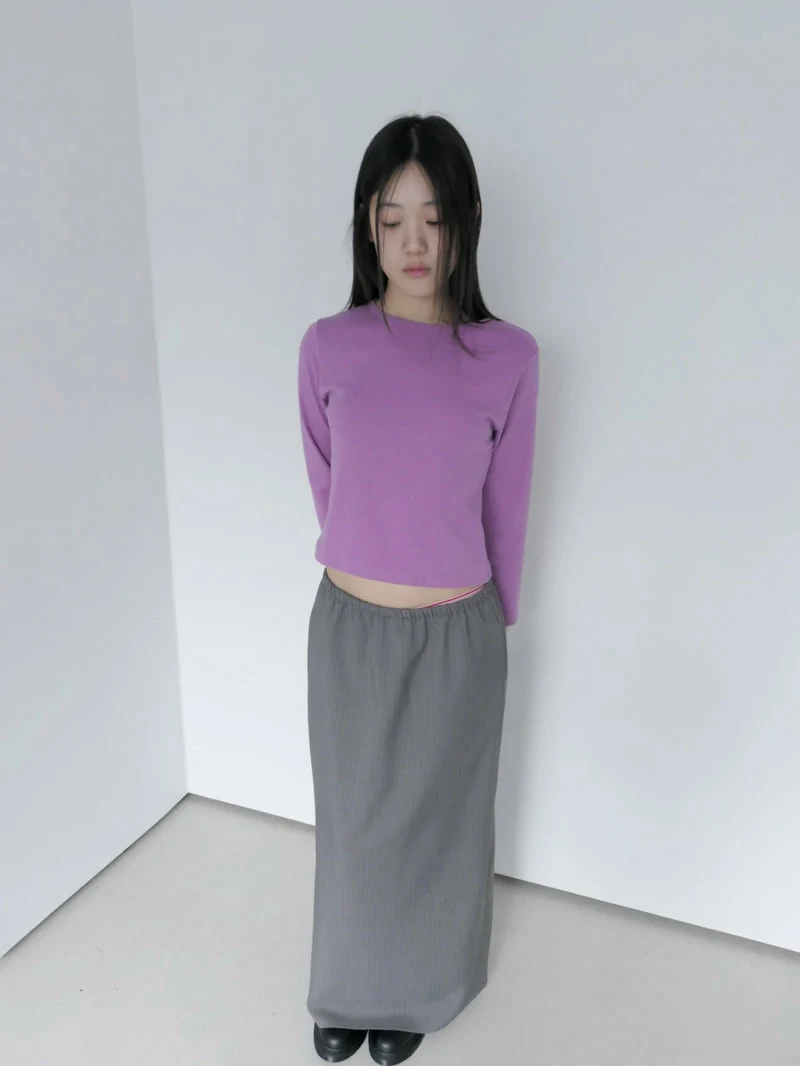 Enten - Korean Women Fashion - #momslook - Mincho Tee - 2