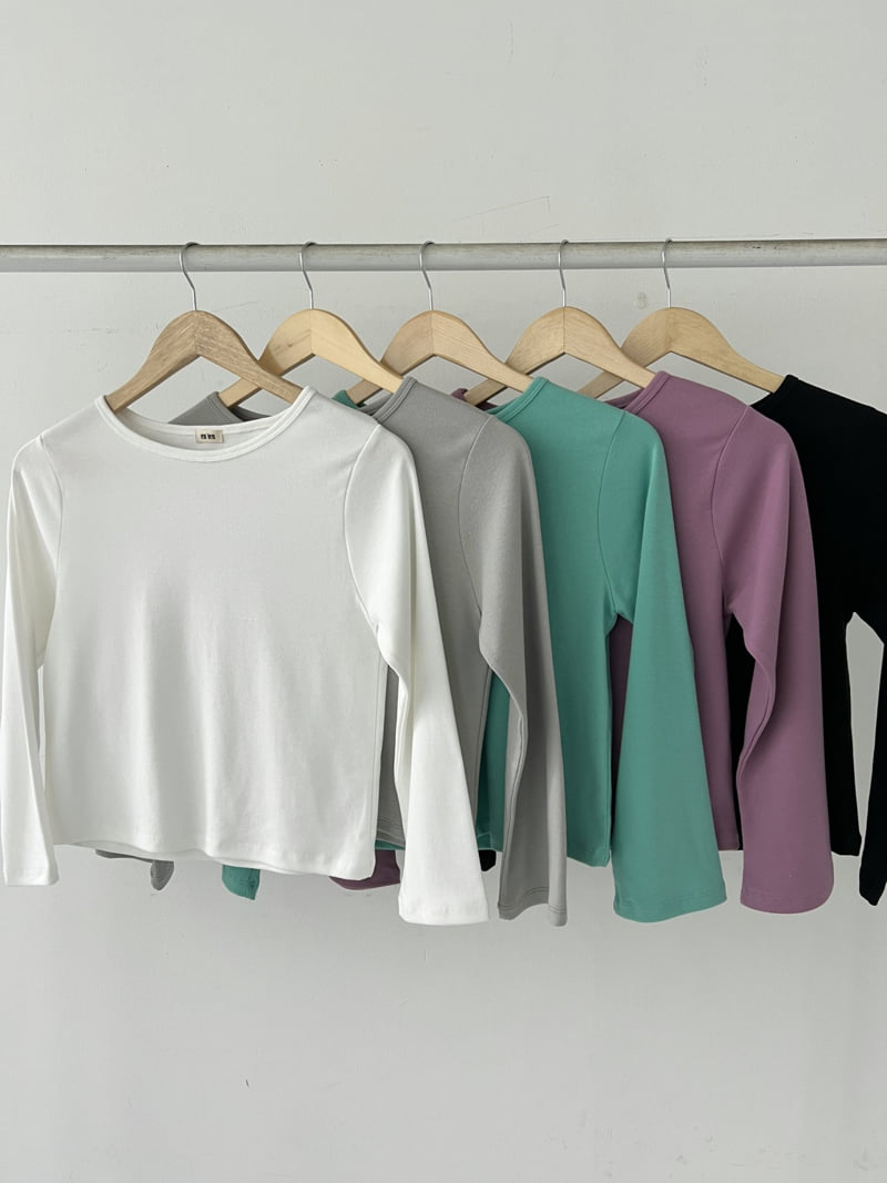 Enten - Korean Women Fashion - #momslook - Mincho Tee - 8