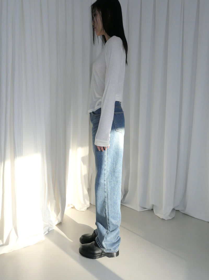 Enten - Korean Women Fashion - #momslook - Raglan Wool Tee - 6