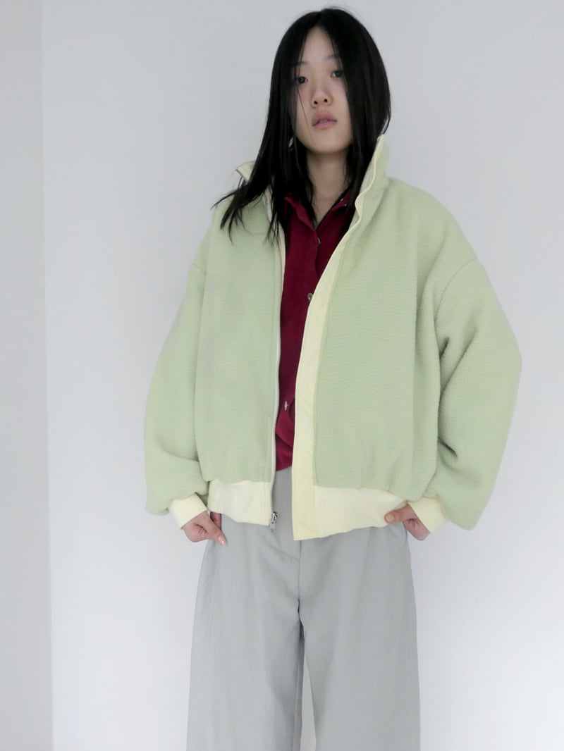 Enten - Korean Women Fashion - #momslook - Hockey Reversible Jacket - 7