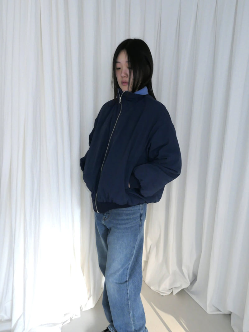 Enten - Korean Women Fashion - #momslook - Hockey Reversible Jacket - 9