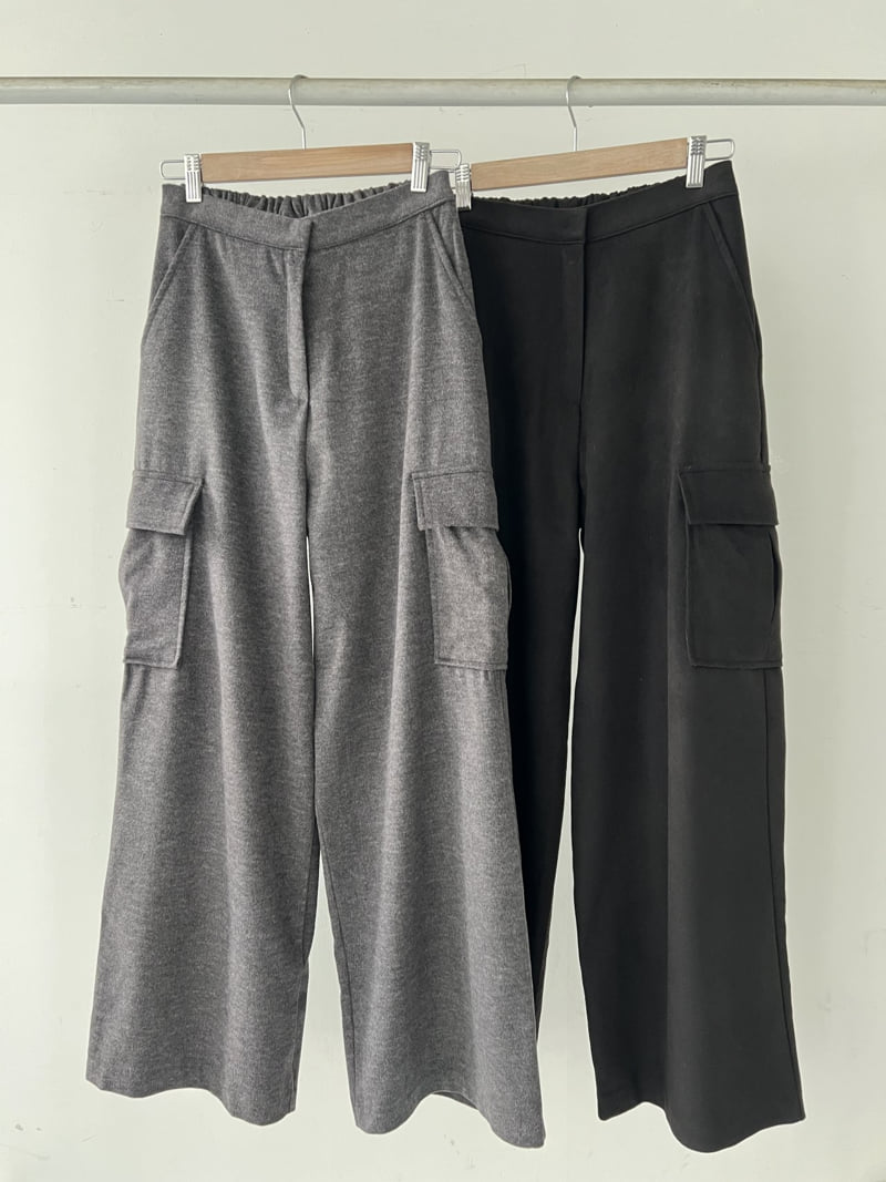 Enten - Korean Women Fashion - #pursuepretty - Pocket Calming Pants - 5