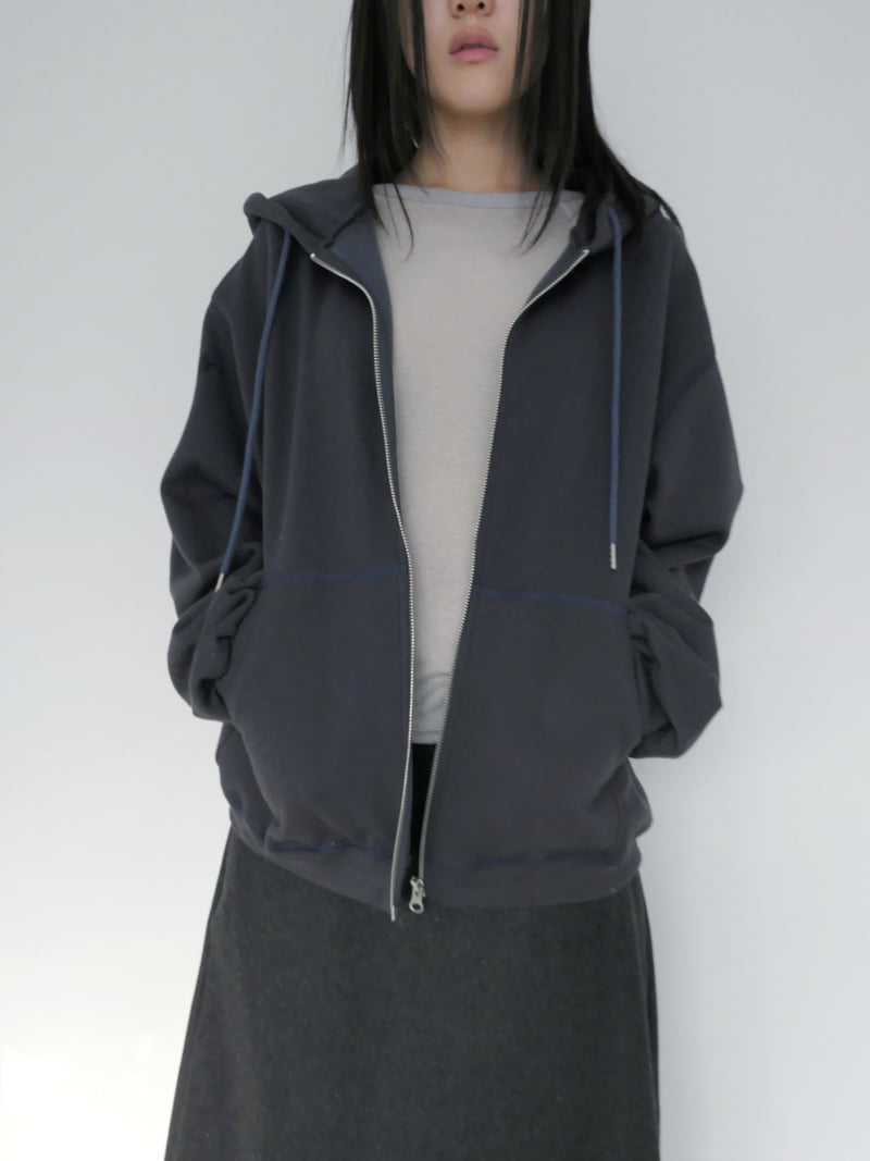Enten - Korean Women Fashion - #pursuepretty - Kissum Hooded Jacket - 2