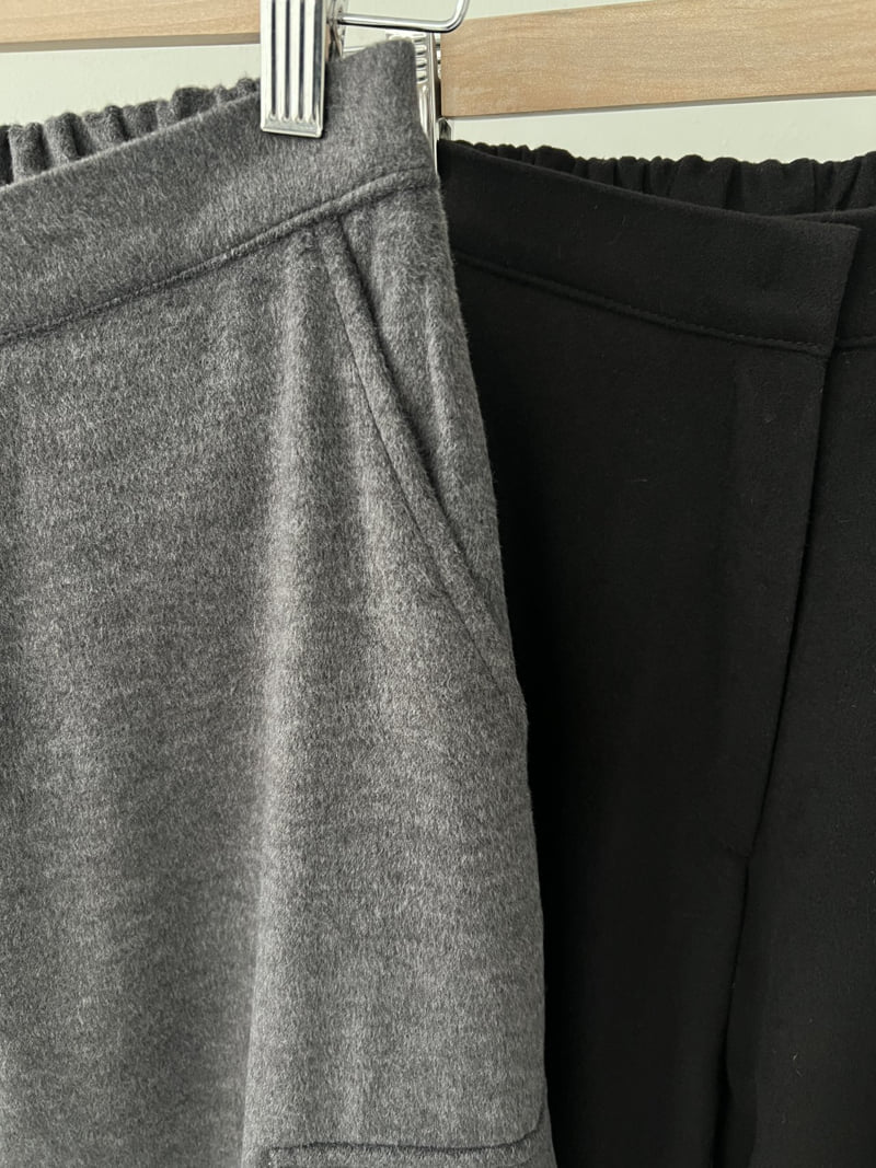 Enten - Korean Women Fashion - #romanticstyle - Pocket Calming Pants - 7