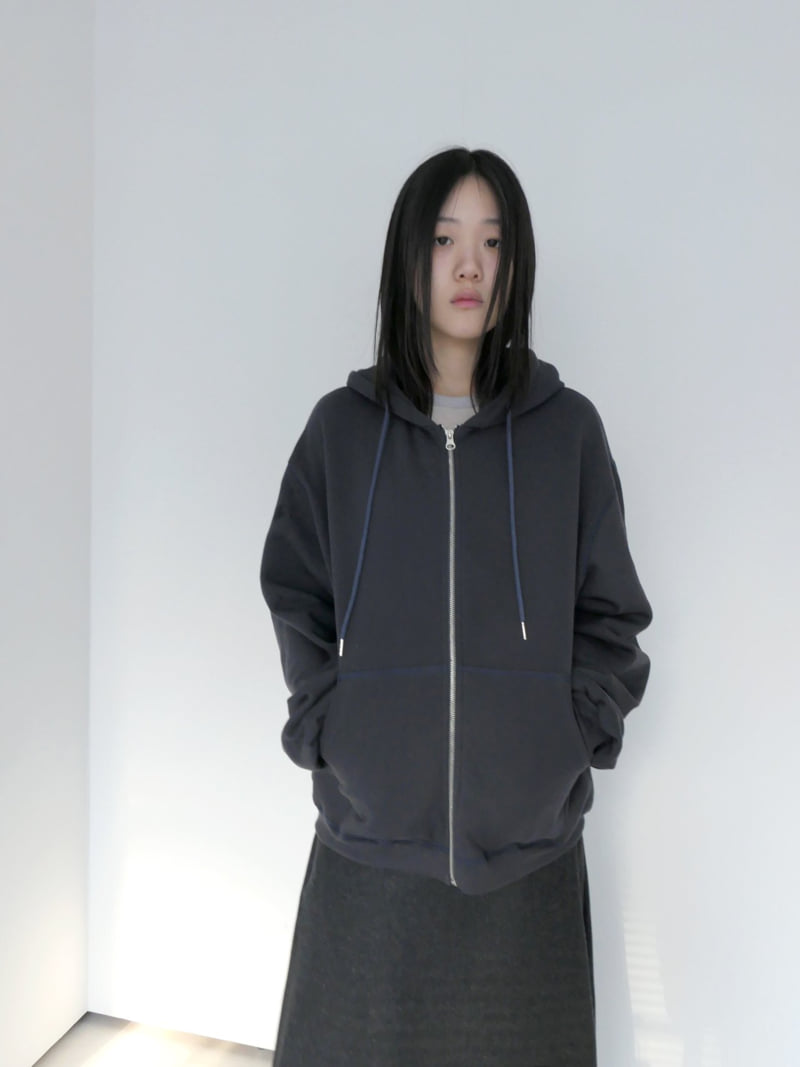 Enten - Korean Women Fashion - #restrostyle - Kissum Hooded Jacket - 4